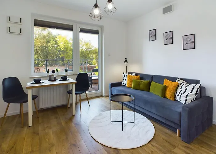 Klimatyczne Studio Z Balkonem Warszawa By Noclegi Renters